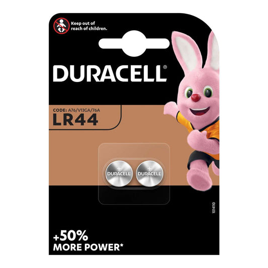 Duracell LR44 1.5V Alkaline - Pack of 2