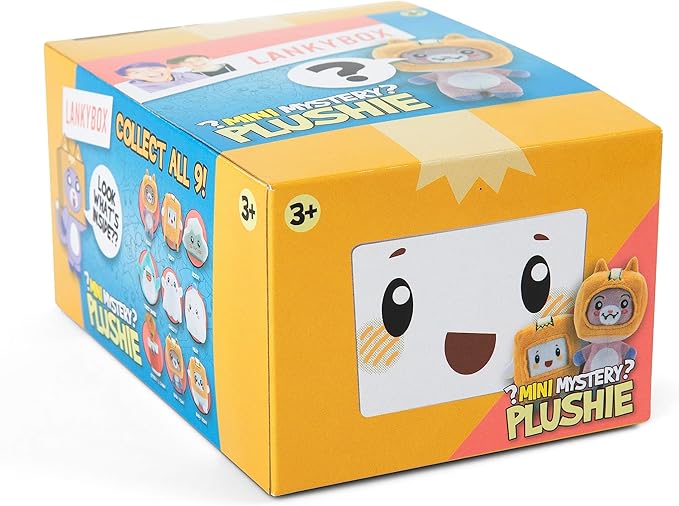 Lankybox Mystery Cuddly Plush Series 1