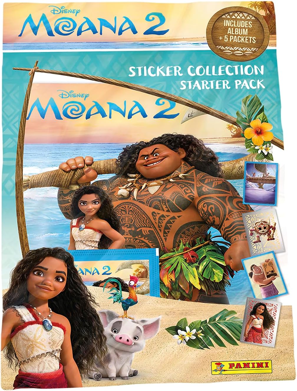 Moana 2 Sticker Collection - Starter Pack