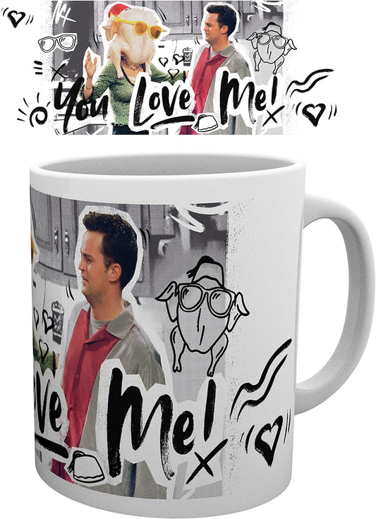 Friends You Love Me Heat Change Mug