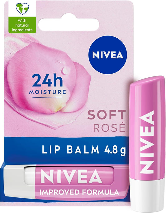 NIVEA Soft Rose Lip Balm