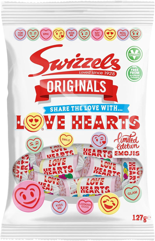Swizzels Original Love Hearts 127G