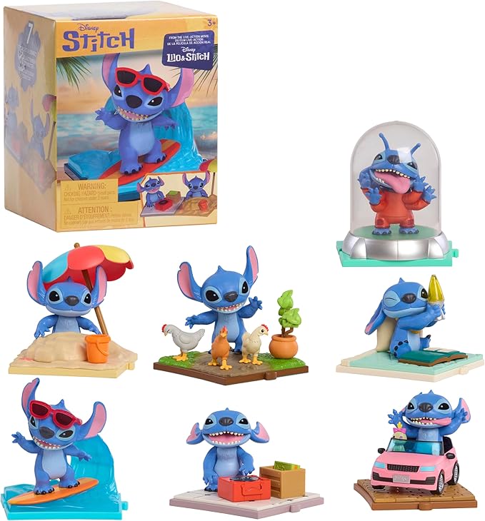 Disney Stitch Live-Action Movie Time 7,6 cm Collectible Figures