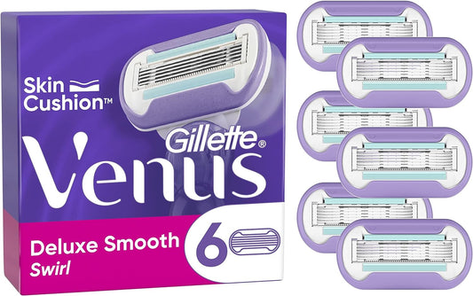 Gillette Venus Deluxe Smooth Swirl Razor Blades