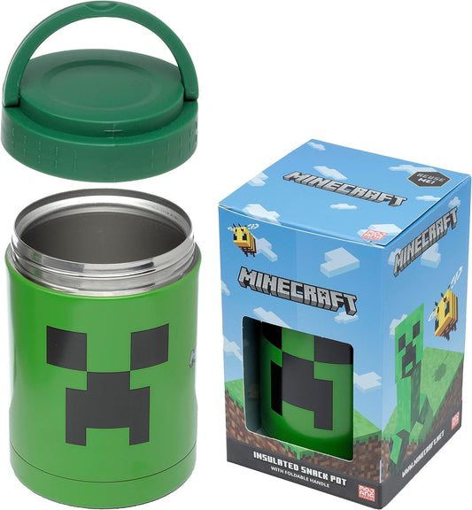 Minecraft Creeper Insulated Snack Pot 500ml