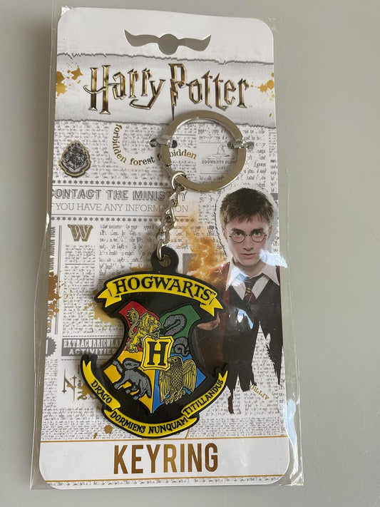 Harry Potter Hogwarts Rubber Keyring