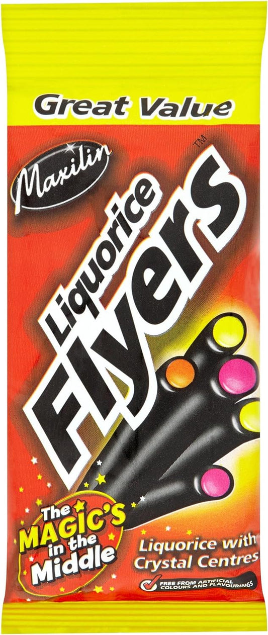 Maxilin Liquorice Flyers 75G