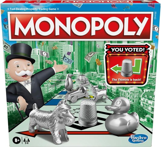 Monopoly Game, Family Board Game for 2 to 6 Players