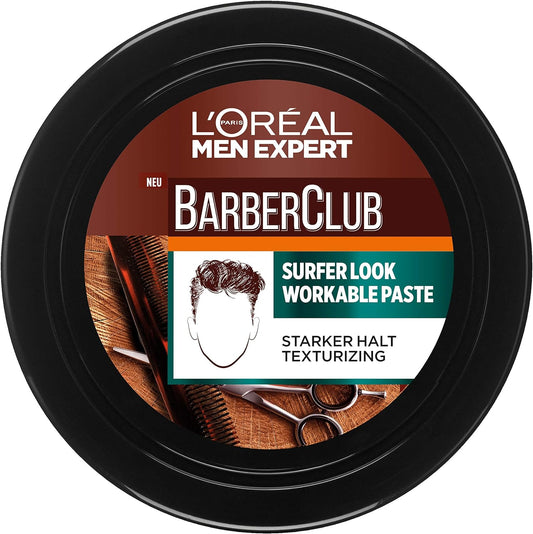 L'Oréal Paris Men Expert Barber Club Surfer Look Workable Paste, 75 ml