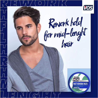 VO5 Matt Rework Matt Hair Paste 75 ml