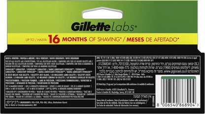 Gillette Labs Men's Razor Blades, 8 Refills