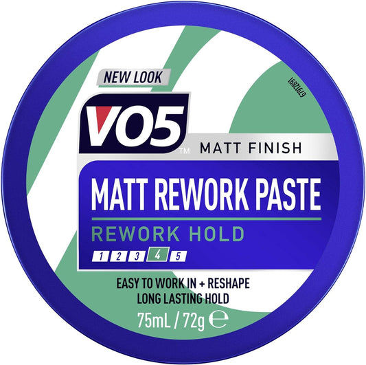 VO5 Matt Rework Matt Hair Paste 75 ml