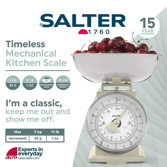 Salter Timeless Mechanical Kitchen Scale