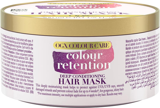 OGX Colour Retention hydrating hair mask with bond plex technology 300ml