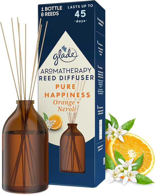 Glade Aromatherapy Reed Diffuser Orange & Neroli