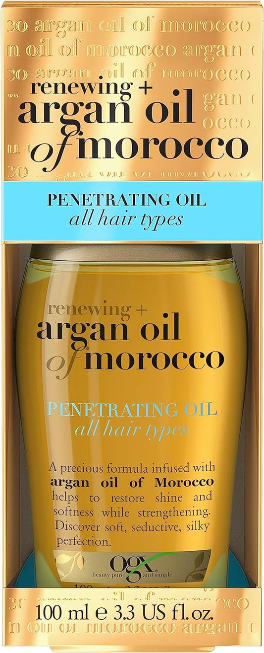 Ogx Argan Oil of Morocco Penetrating Hair Oil for All Hair Types, 100 ml