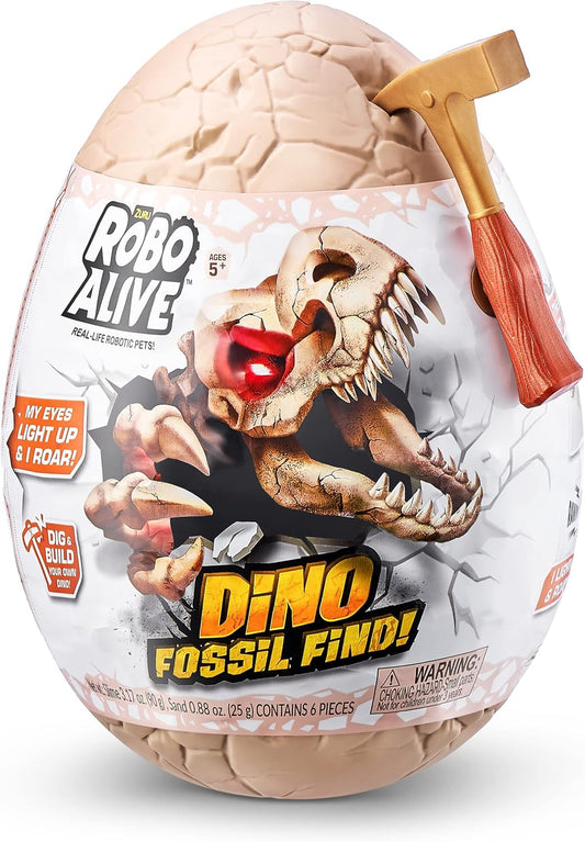 Robo Alive Dino Fossil Find Surprise Egg