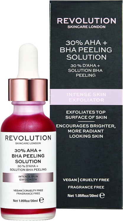Revolution Intense Skin Exfoliator 30% AHA + BHA Peeling Solution 30ML