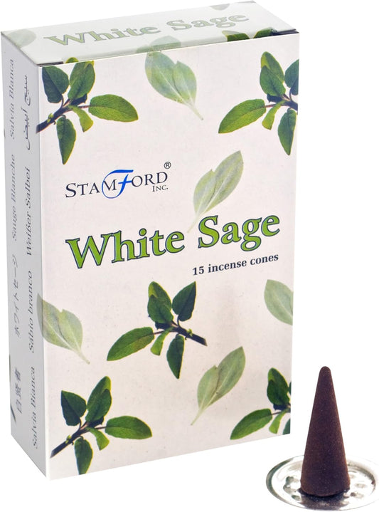 Stamford Incense Cones White Sage