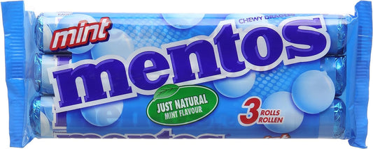 Mentos Mint Chewy Mints 3PK