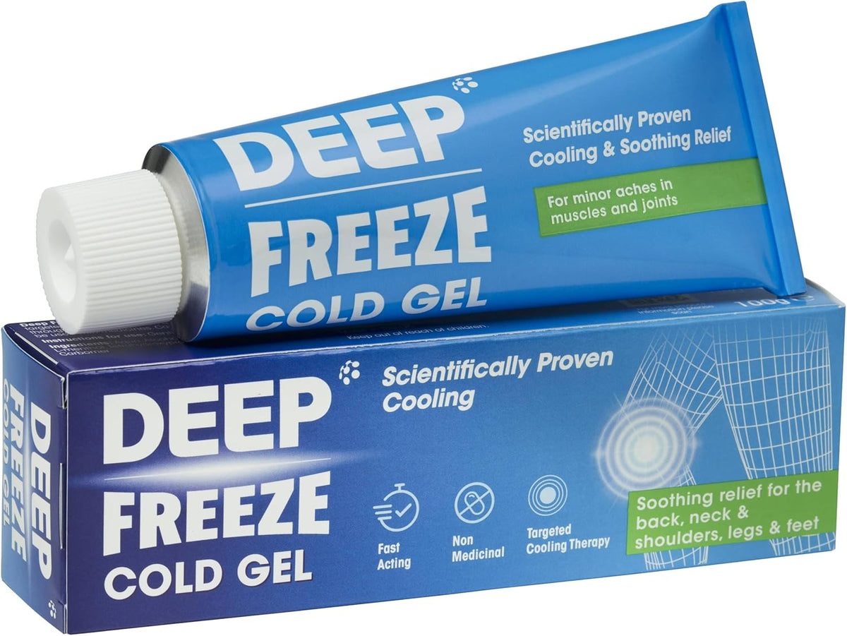 Deep Freeze Cold Gel for Back, Neck & Shoulder, Legs & Feet 35g – HannWorld