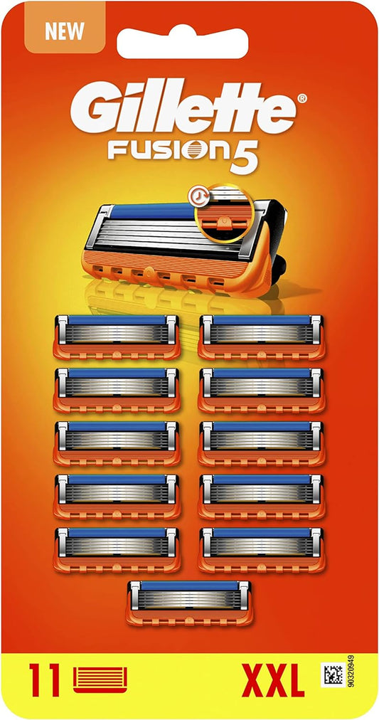 Gillette Fusion5 Razor Blades Men Pack of 11