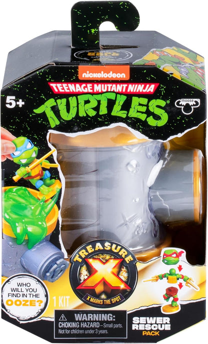 Treasure X Teenage Mutant Ninja Turtles Sewer Rescue Pack 10 Levels of Adventure 7 TMNT Character Figures