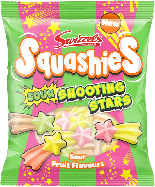 Swizzels Squashies Sour Stars Sweets 100g