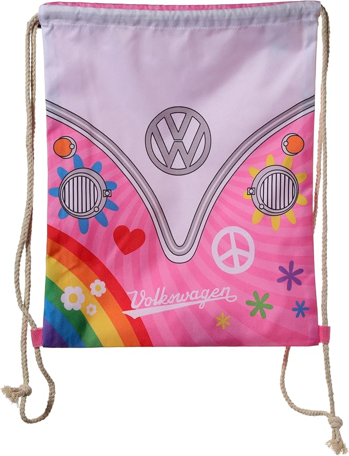 Puckator Volkswagen VW T1 Camper Bus Summer Love Drawstring Bag