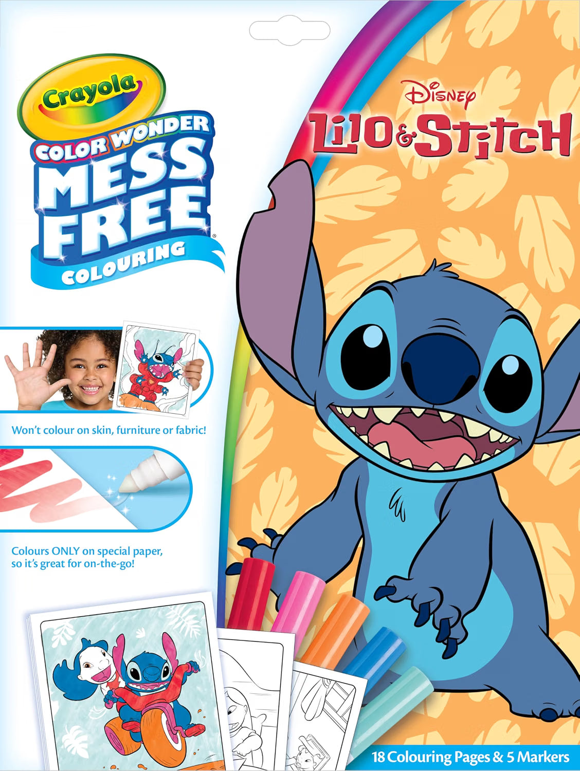 Crayola Lilo & Stitch Color Wonder Mess Free Coloring Set