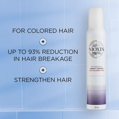 Nioxin Hair Strengthening Foam 3D Intensive 200ml
