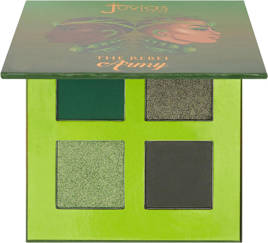 Juvia's Place Rebel ARMY Green Shades Eyeshadow Palette