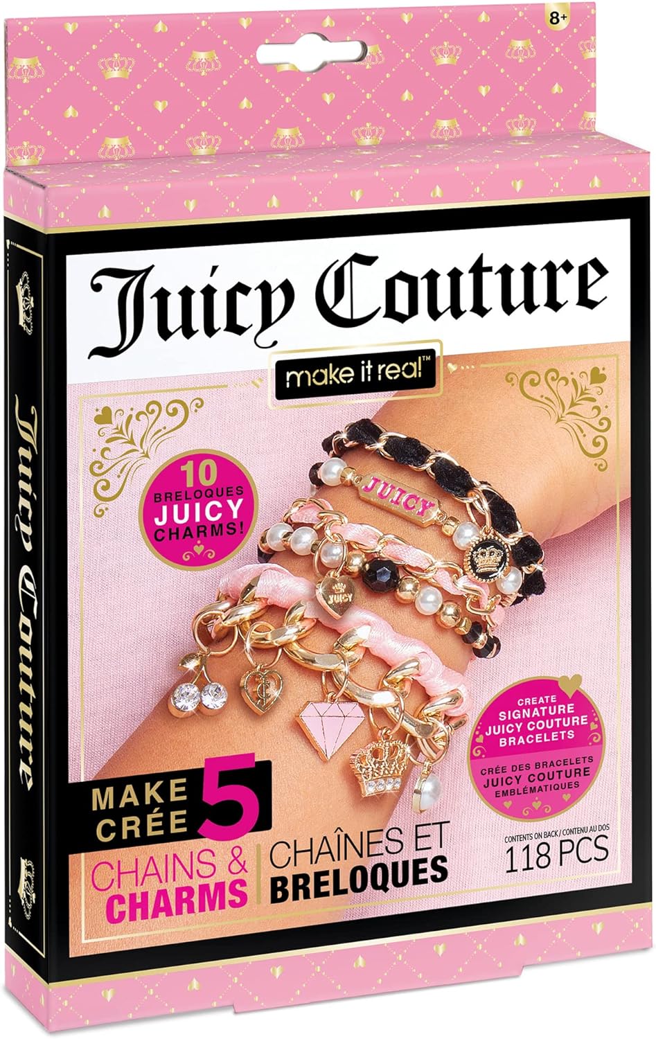 Make It Real 4431 Jewellery Making Sets for Children, Multi-Coloured