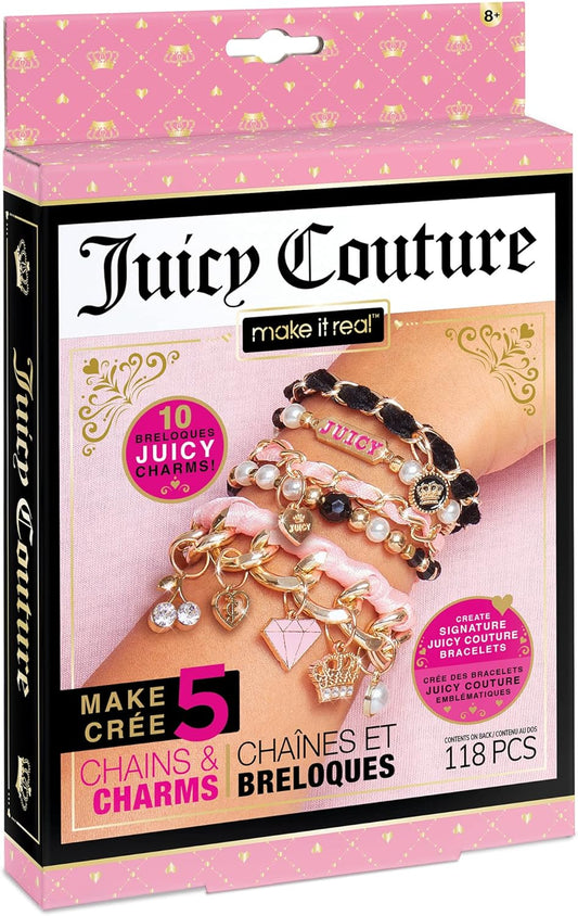 Make It Real 4431 Jewellery Making Sets for Children, Multi-Coloured