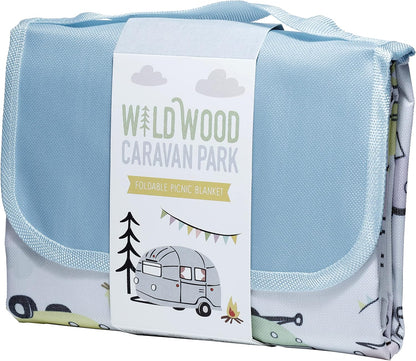 Wildwood Caravan Picnic Blanket