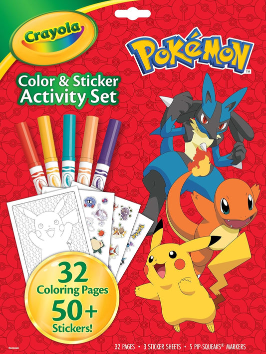 CRAYOLA Pokémon Colour & Activity Kit