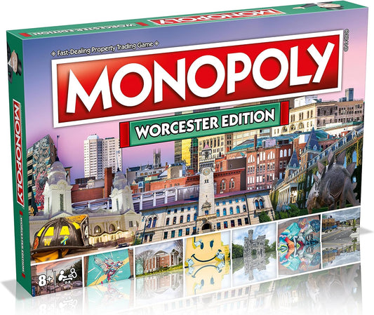 MONOPOLY Board Game - Worcester Edition