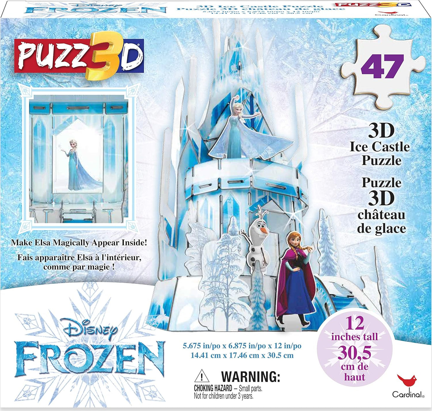 Frozen 2 3D Castle Puzzle