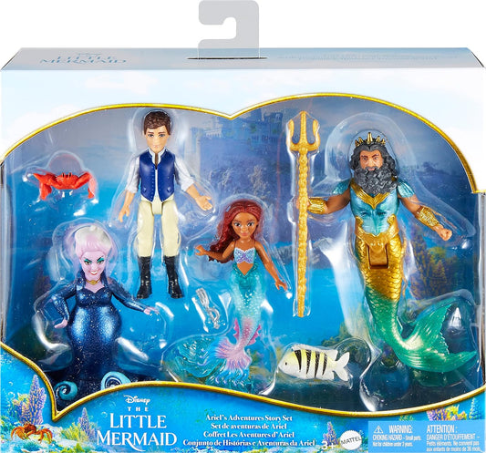 The Little Mermaid Ariel's Adventures Story Set