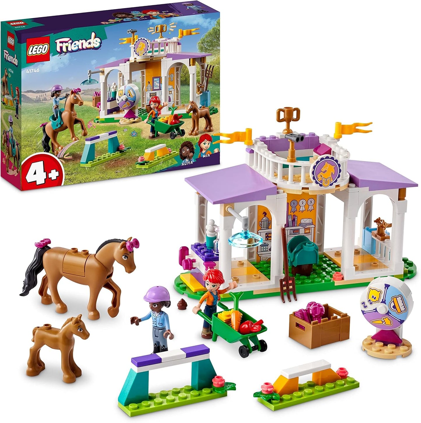LEGO Friends Horse Training Pony Stable Set 41746