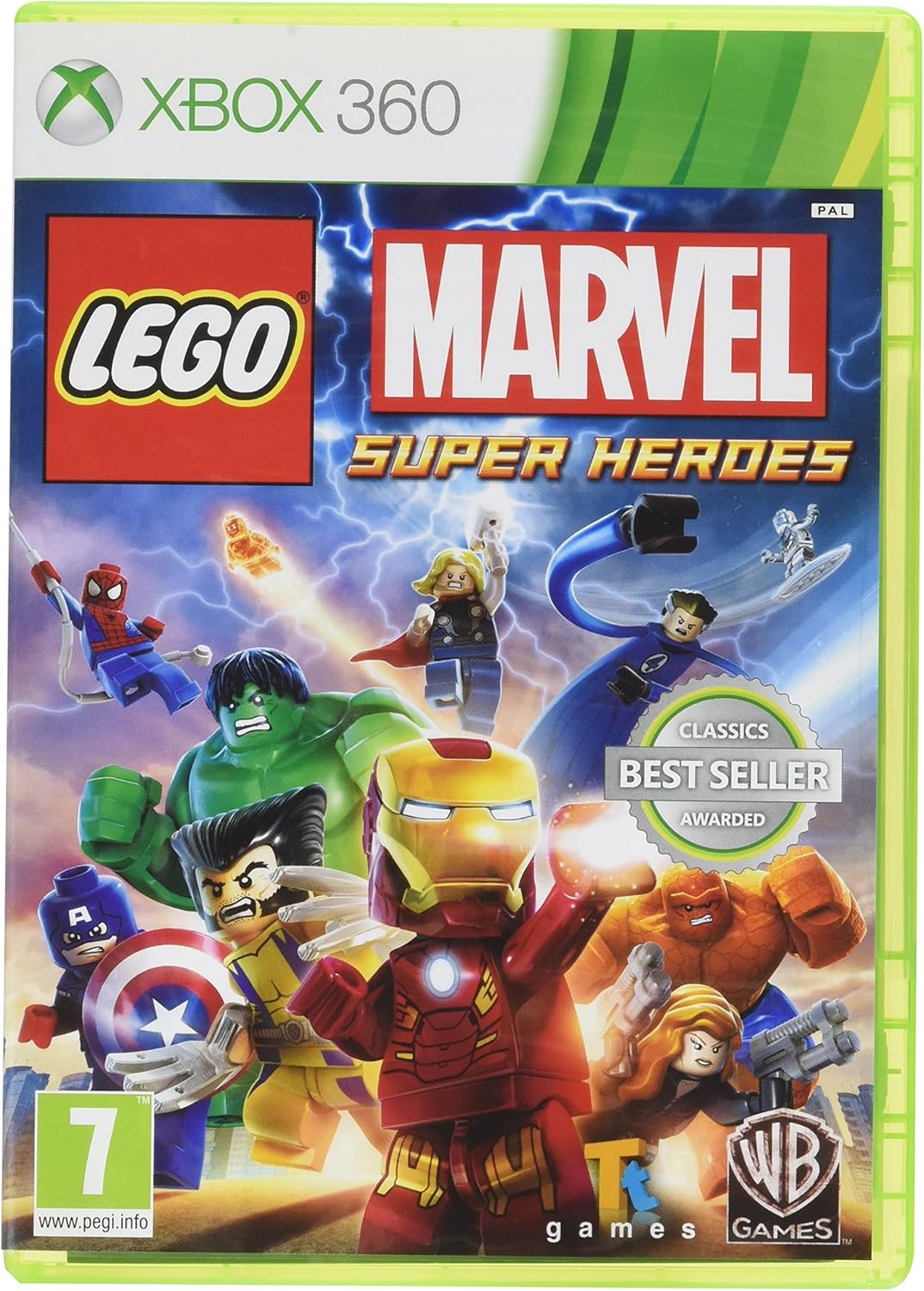 LEGO Marvel Super Heroes Classic (Xbox 360) PRE OWNED