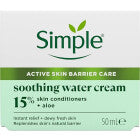 Simple Soothing Water Face Cream - With Bio-Lipids & Aloe 50ml