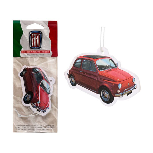 Strawberry Fiat 500 Air Freshener