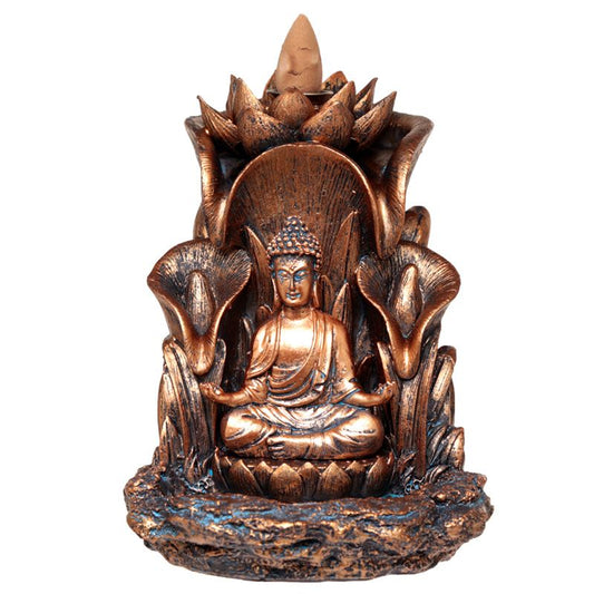Thai Buddha Lotus Backflow Incense Burner