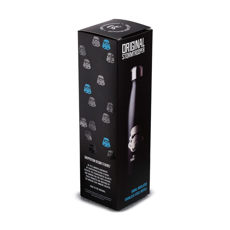 The Original Stormtrooper Hot & Cold Drinks Bottle 500ml Black