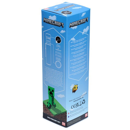Minecraft Creeper Hot & Cold Digital Thermometer Bottle