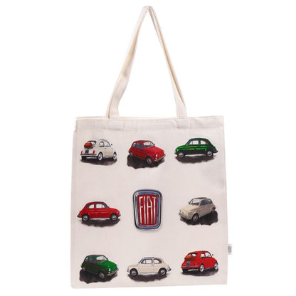 Fiat 500 Repeat Reusable Tote Bag