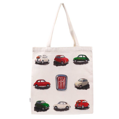 Fiat 500 Repeat Reusable Tote Bag