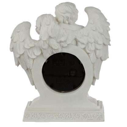 Peace of Heaven Endless Love Cherub Mantle Clock