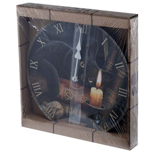 Lisa Parker Witching Hour Cat Picture Clock